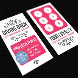 Loyalty Cards CVN Print